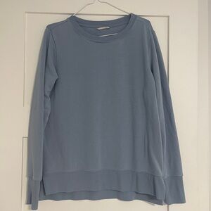 Blue Long Sleeve Sweatshirt